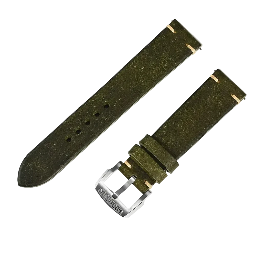 Pulseira Couro Retro