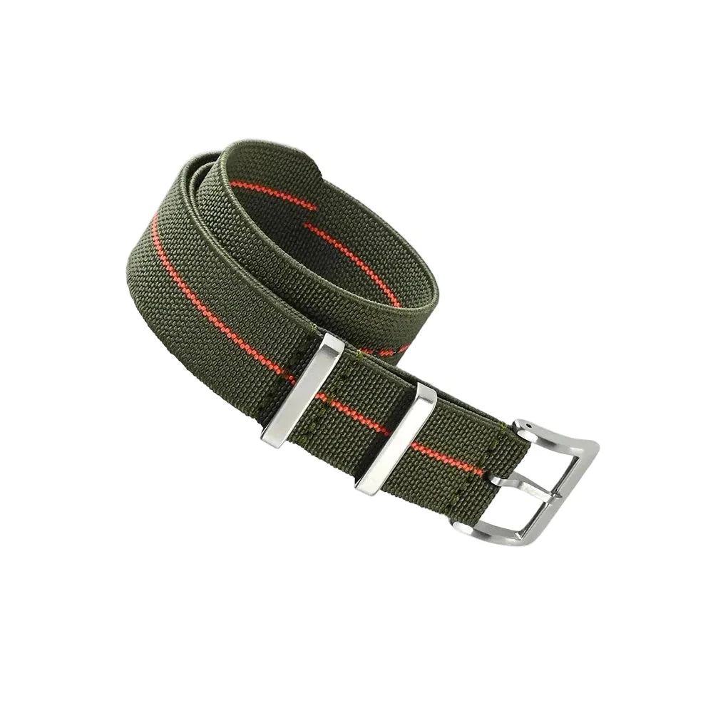 Pulseira Nylon Listrada Vintage