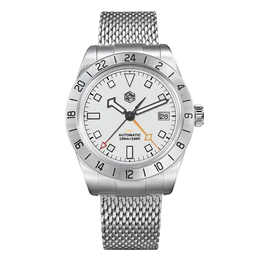 San Martin Explorer Milanese GMT