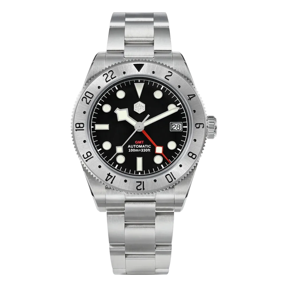 San Martin Steel GMT SN0109-G